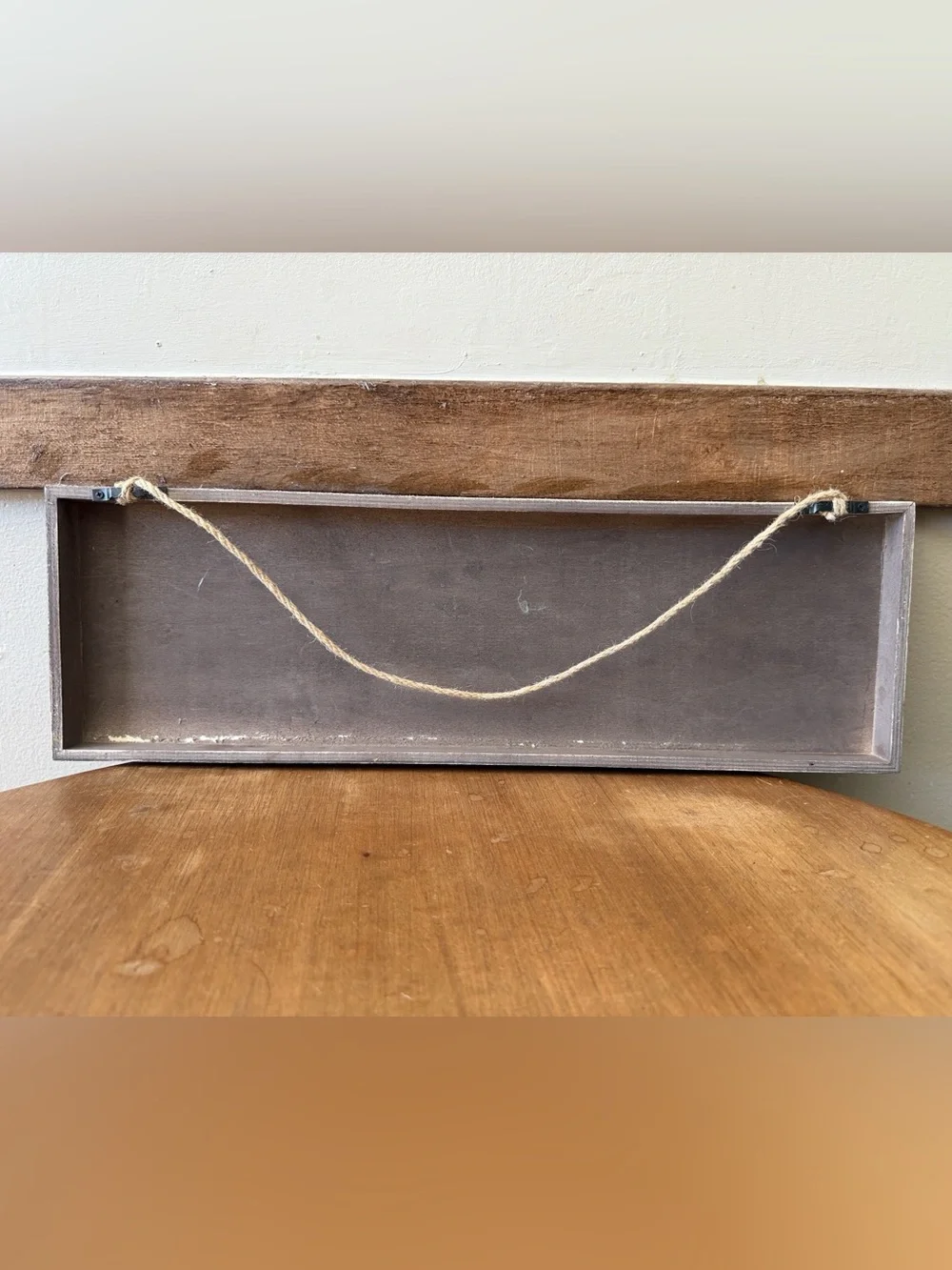 Rustic 'EASTER' Wall Sign in Distressed tan, silver , brown red and brown